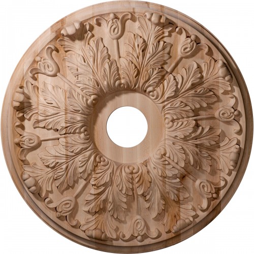 Carved Florentine Ceiling Medallion (Fits Canopies up to 7")