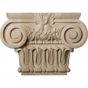 Large Bradford Roman Ionic Capital (Fits Pilasters up to 6 1/4"W x 2"D)