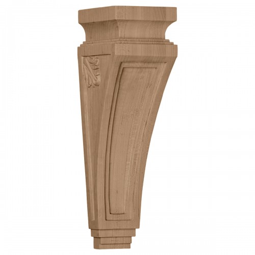 3 7/8"W x 4 1/2"D x 14"H Arts and Crafts Corbel