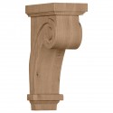 3 1/4"W x 5"D x 9"H Scroll Corbel