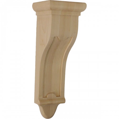 4"W x 4"D x 12"H Arts and Crafts Corbel