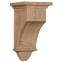 5"W x 5"D x 9"H Arts and Crafts Corbel