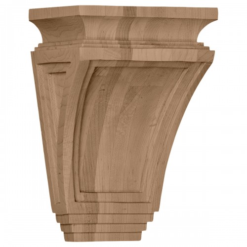 6"W x 4"D x 9"H Arts and Crafts Corbel