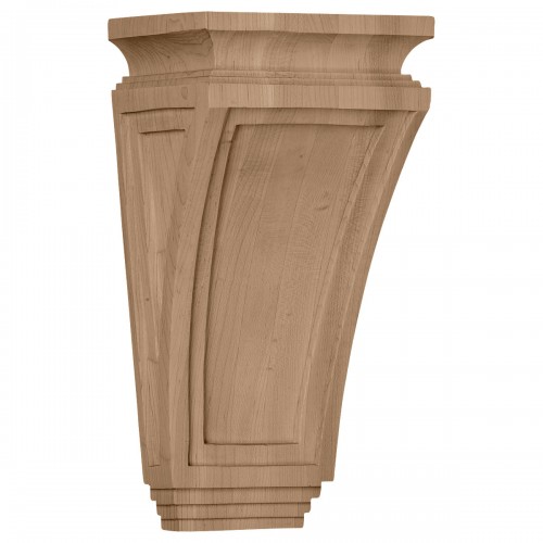 6"W x 4 3/4"D x 12"H Arts and Crafts Corbel