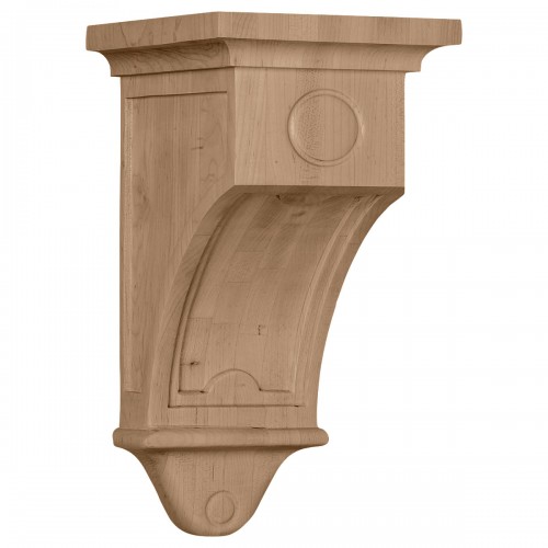 7 1/2"W x 7 1/2"D x 14"H Arts and Crafts Corbel