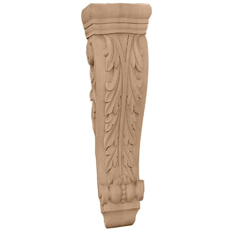 8 1/4"W x 4 3/4"D x 35"H Extra Large Farmingdale Acanthus Pilaster Corbel