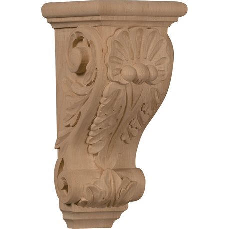 4 1/2"W x 5"D x 10"H Medium Shell Corbel