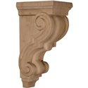 4 1/2"W x 5"D x 10"H Medium Traditional Wood Corbel