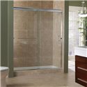 MRSS6076-CL-SV 3/8" Frameless Sliding Shower Door