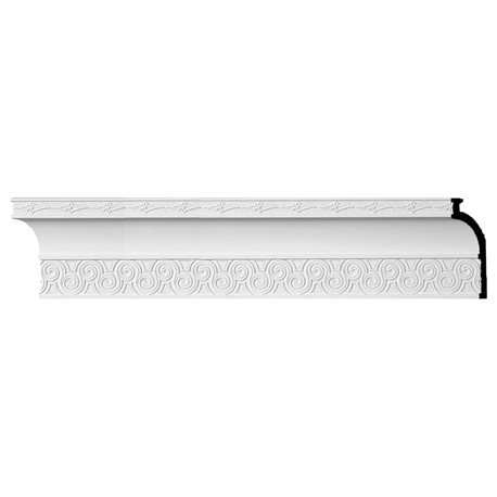 5 5/8"H x 2 1/4"P x 6"F x 96"L, (2 1/8" Repeat), Bedford Crown Moulding