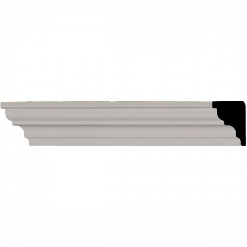 7/8"H x 5/8"P x 96 1/8"L, (1 1/8" Repeat), Edinburgh Traditional Smooth Crown Moulding