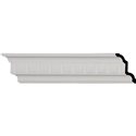 4 3/8"H x 3"P x 5 1/8"F x 96"L, (1 5/8" Repeat), Swindon Egg and Dart Crown Moulding