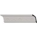 4 3/8"H x 3 1/4"P x 5 3/8"F x 96 1/8"L, (6 1/2" Repeat), Versailles Crown Moulding