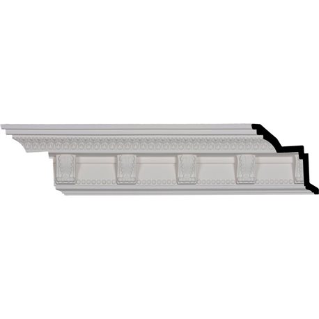 4 7/8"H x 4 1/4"P x 6 1/2"F x 96 1/8"L, (4 3/4" Repeat), Marcus Crown Moulding