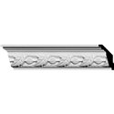 2 1/2"H x 1 5/8"P x 3"F x 94 5/8"L Legacy Crown Moulding