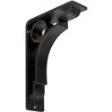 2"W  x 5 1/2"D x 8"H Foster Triple, Wrought Iron Bracket, (Triple center brace)