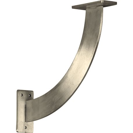 2"W x 11"D x 11"H Bradford Bracket, Stainless Steel