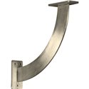 2"W x 11"D x 11"H Bradford Bracket, Stainless Steel