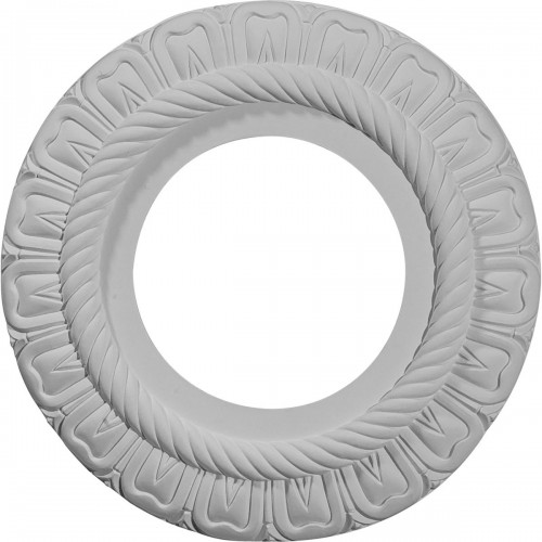 9"OD x 4 3/8"ID x 1/2"P Claremont Ceiling Medallion (Fits Canopies up to 5 1/2")
