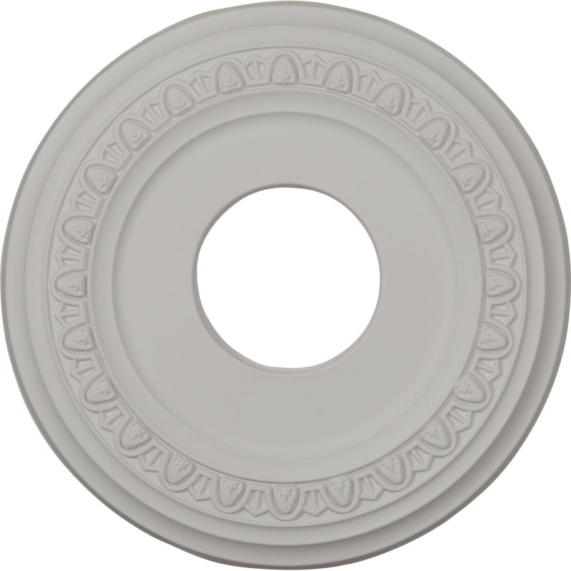 12 1/4"OD x 4"ID x 1 1/8"P Jackson Ceiling Medallion (Fits Canopies up to 5")