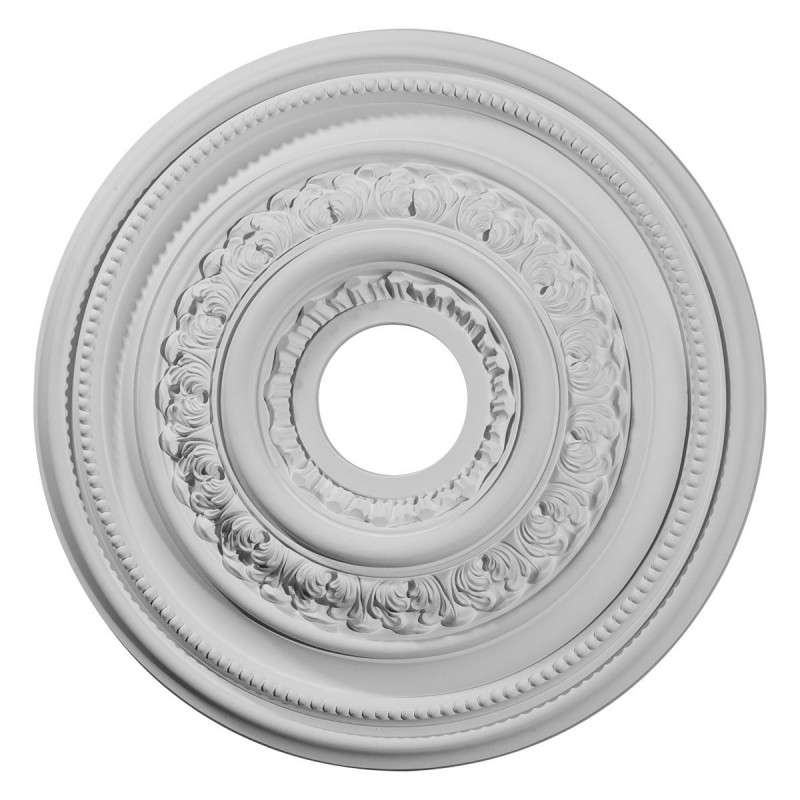 17 5/8"OD X 3 5/8"ID X 1 7/8"P Orleans Ceiling Medallion