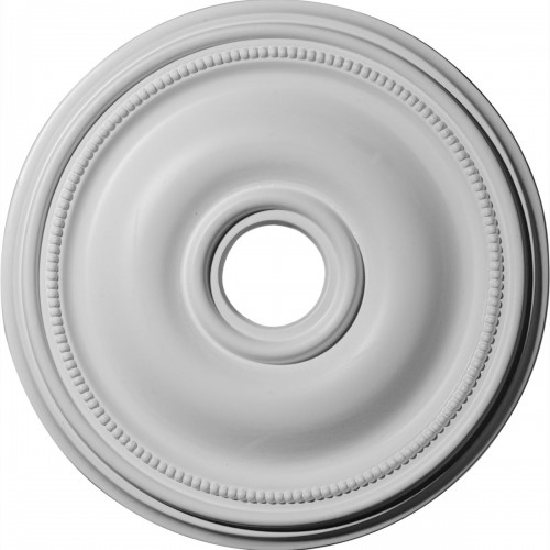 18 1/8"OD x 3 3/4"ID x 1 1/8"P Bradford Ceiling Medallion (Fits Canopies up to 4 3/8")