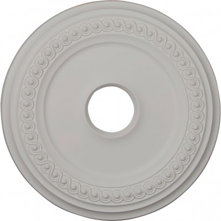 18 5/8"OD x 4"ID x 1 1/8"P Classic Ceiling Medallion (Fits Canopies up to 5")