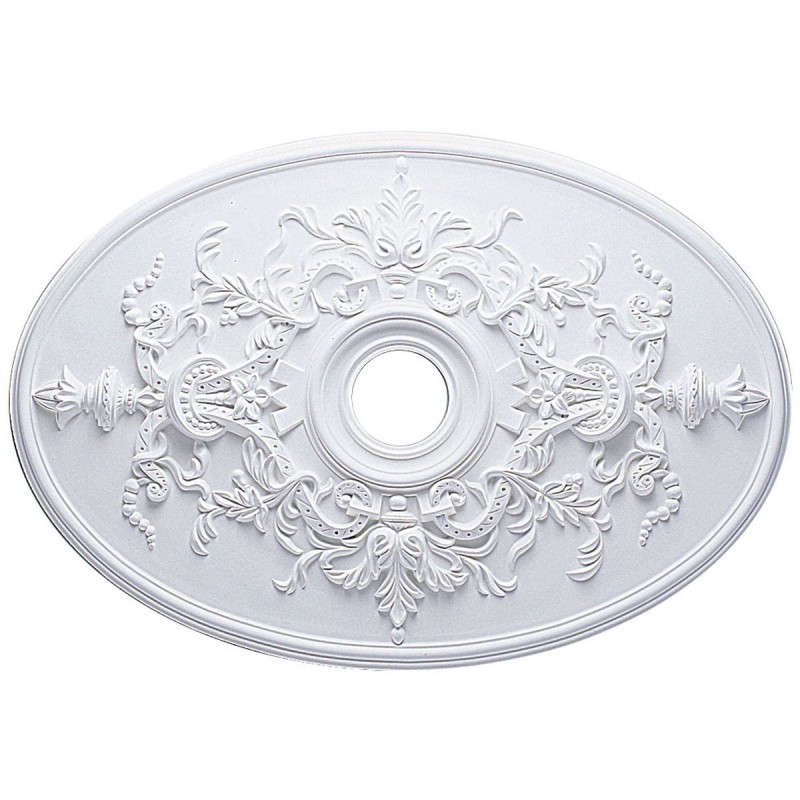 21 1/4"W x 30 3/4"H x 1 5/8"P Alexa Ceiling Medallion