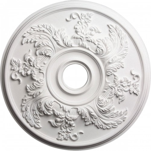 23 5/8"OD Acanthus Twist Ceiling Medallion (Fits Canopies up to 4 3/4")