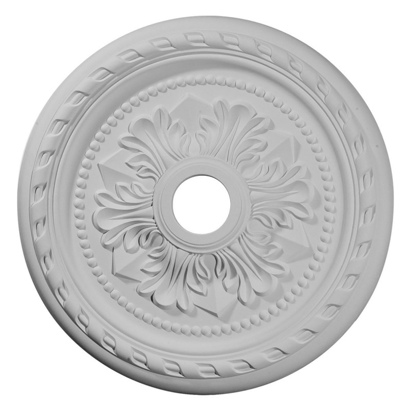 23 5/8"OD x 3 5/8"ID x 1 5/8"P Palmetto Ceiling Medallion