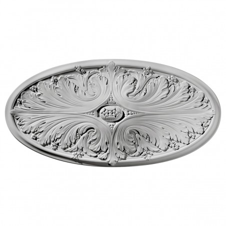 24 3/4"W x 12 1/2"H x 1 3/4"D Madrid Ceiling Medallion