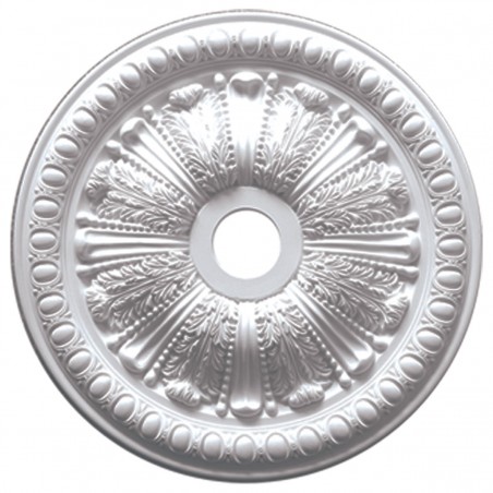 27 7/8"OD x 3 7/8"ID (6 3/4" Canopy) x 2 1/2"P Tomango Egg & Dart Ceiling Medallion