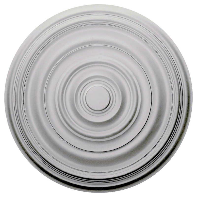 29 1/8"OD x 1 1/2"P Carton Smooth Ceiling Medallion