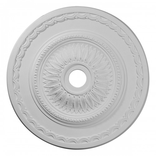 29 1/2"OD x 3 5/8"ID x 1 5/8"P Sunflower Ceiling Medallion (Fits Canopies up to 5 5/8")