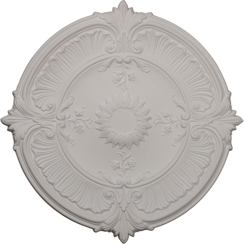 30 1/8"OD x 3 1/4" ID x 1 1/2"P Attica Acanthus Leaf Ceiling Medallion