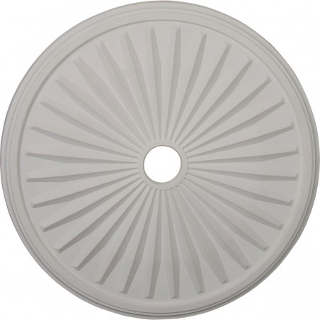 33 1/8"OD x 3 1/2"ID x 1 3/8"P Leandros Ceiling Medallion (Fits Canopies up to 5")