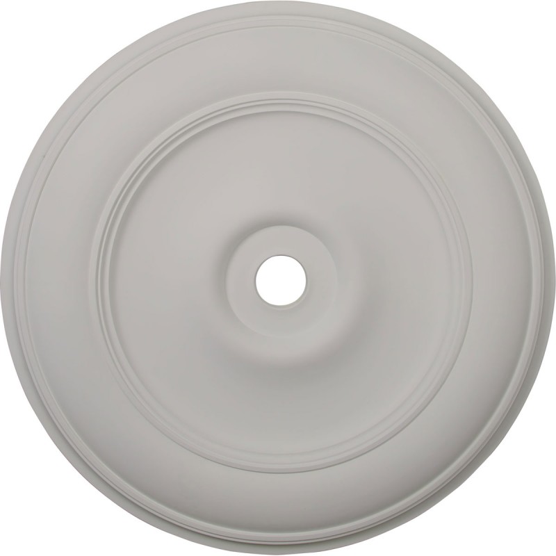 44 1/2"OD x 4"ID x 4 "P Classic Ceiling Medallion (Fits Canopies up to 8 1/4")
