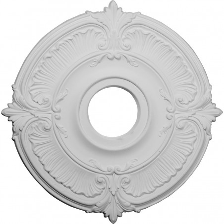 18"OD x 4"ID x 5/8"P Attica Ceiling Medallion (Fits Canopies up to 5")