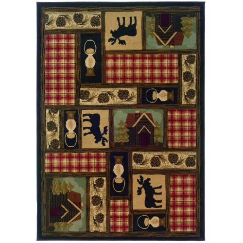 HUDSON 1067A 1'10" X  3' 3" Area Rug