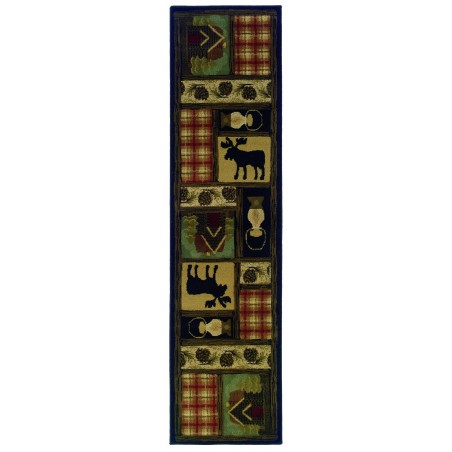 HUDSON 1067A 1'10" X  3' 3" Area Rug