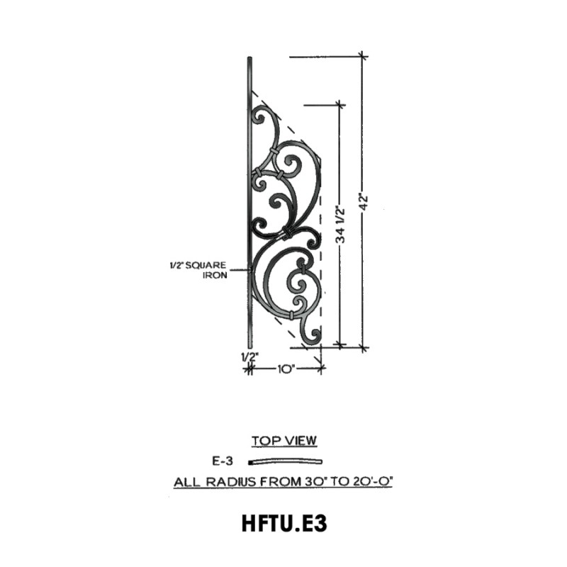 Tuscany Series Curved and Angled Panel