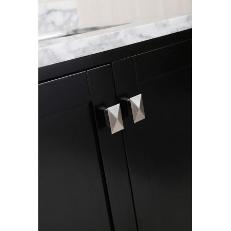 London 60" Double Sink Vanity Set in Espresso Finish