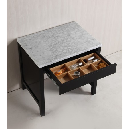 Make-up table in Espresso Finish