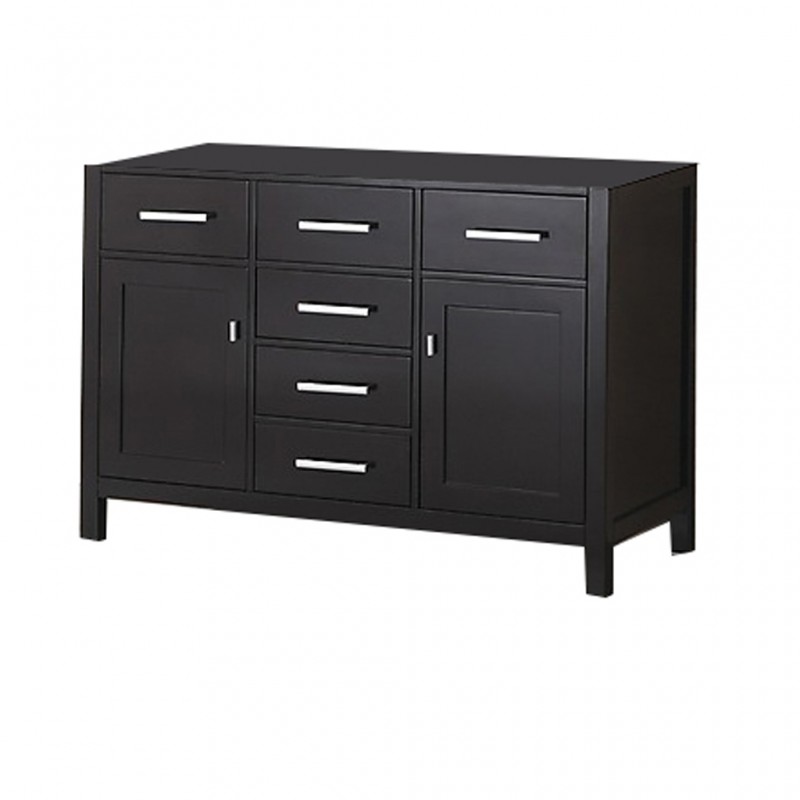 London 48" Single Sink Base Cabinet in Espresso