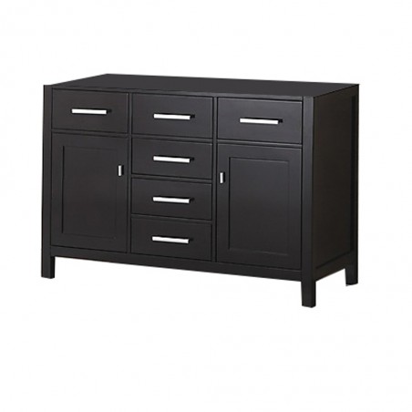 London 48" Single Sink Base Cabinet in Espresso