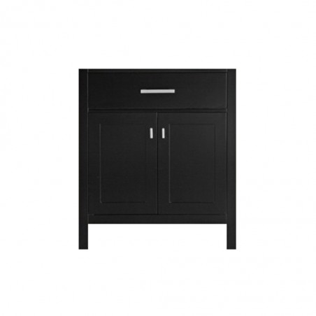 London 30" Single Sink Base Cabinet in Espresso