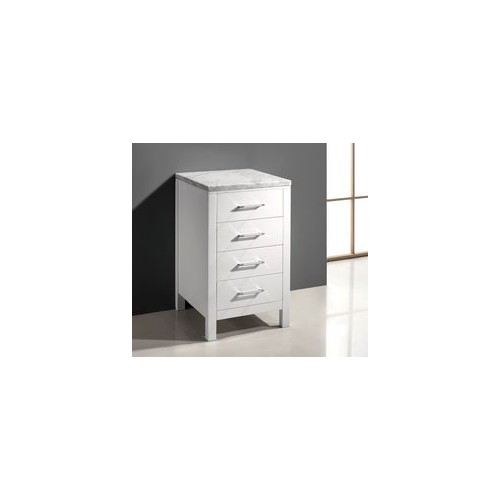 London 20" Cabinet in White