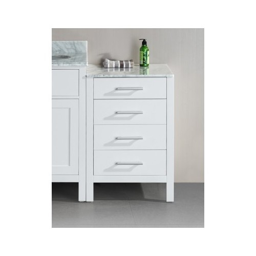 London 20" Cabinet in White