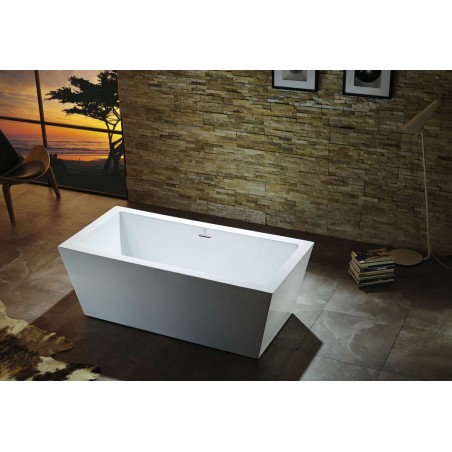 Virtu USA Serenity VTU-1367 67" x 27.5"  Freestanding Soaking Bath Tub