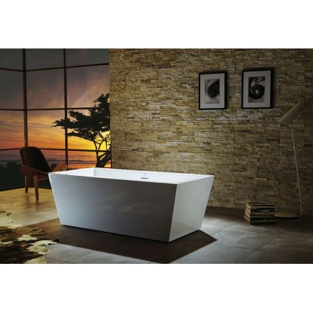 Virtu USA Serenity VTU-1367 67" x 27.5"  Freestanding Soaking Bath Tub